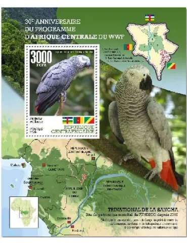 n° 1690 - Timbre CENTRAFRIQUE Blocs et feuillets