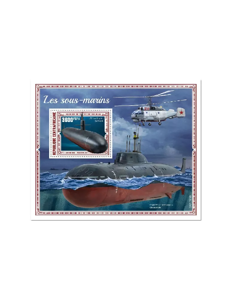 n° 1730 - Timbre CENTRAFRIQUE Blocs et feuillets