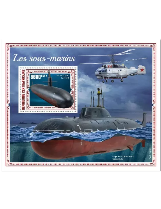 n° 1730 - Timbre CENTRAFRIQUE Blocs et feuillets