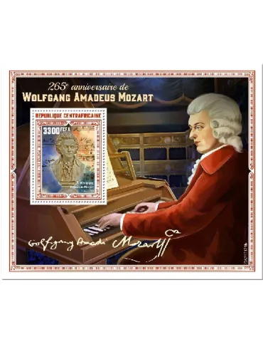 n° 1735 - Timbre CENTRAFRIQUE Blocs et feuillets