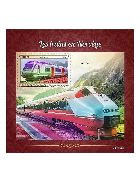 n° 650D - Timbre DJIBOUTI Blocs et feuillets