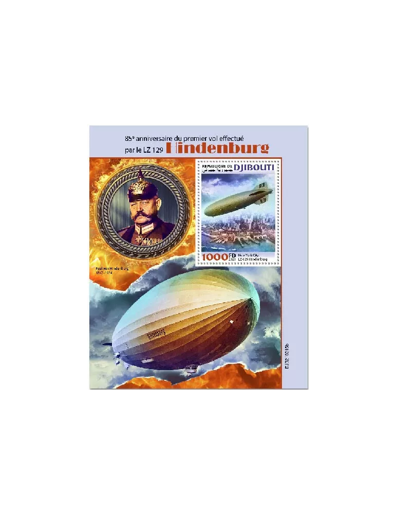 n° 685 - Timbre DJIBOUTI Blocs et feuillets