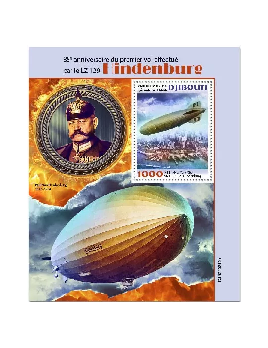 n° 685 - Timbre DJIBOUTI Blocs et feuillets