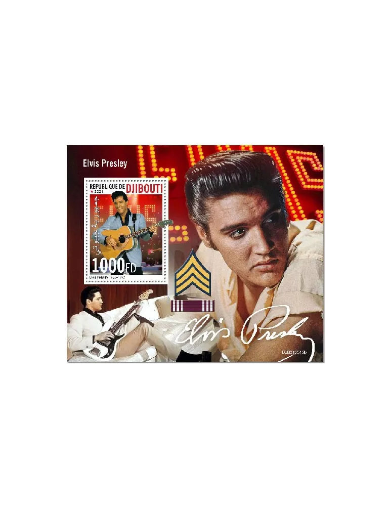 n° 744 - Timbre DJIBOUTI Blocs et feuillets