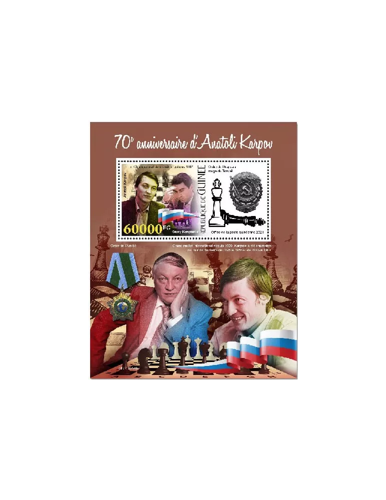 n° 2814 - Timbre GUINEE Blocs et feuillets