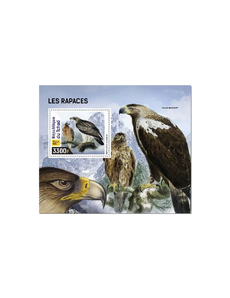 n° 592 - Timbre TCHAD Blocs et feuillets