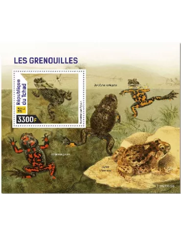 n° 598 - Timbre TCHAD Blocs et feuillets