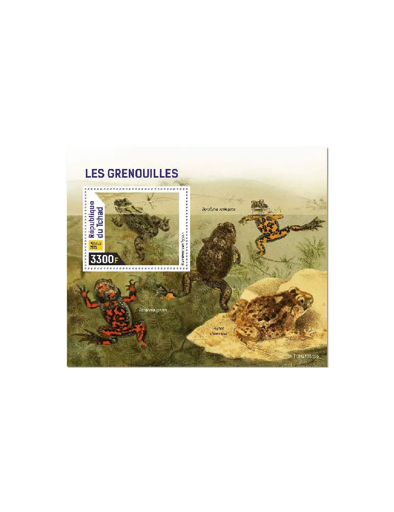 n° 598 - Timbre TCHAD Blocs et feuillets