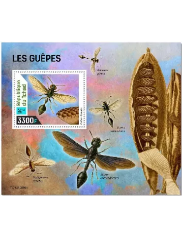 n° 599 - Timbre TCHAD Blocs et feuillets
