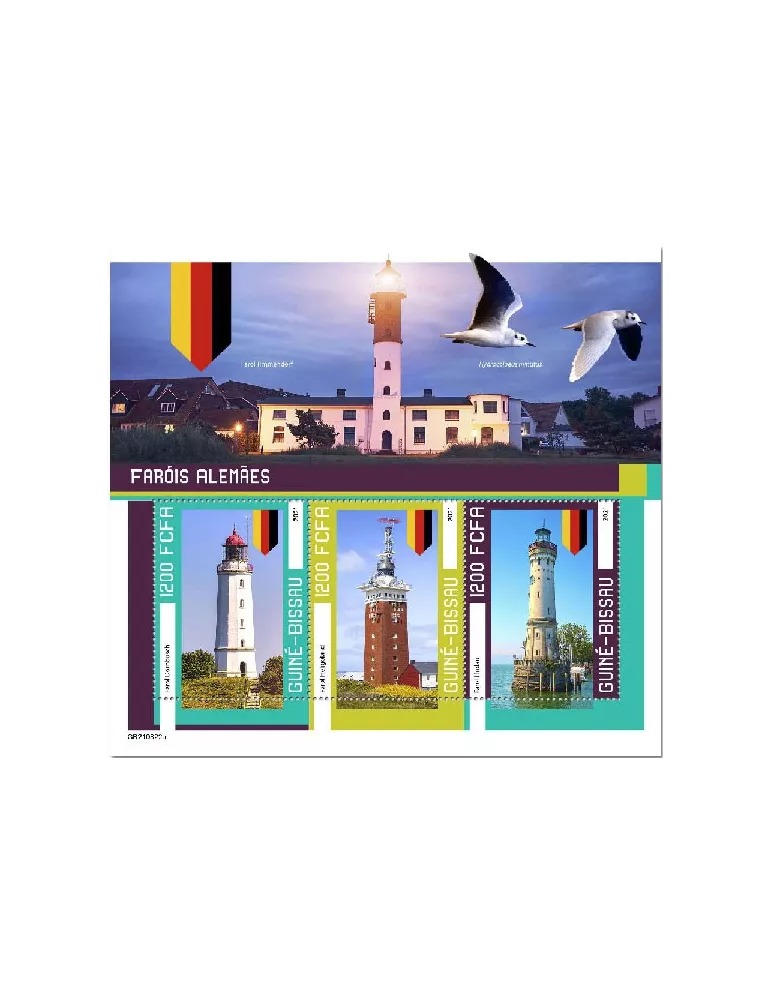 n° 9827/9829 - Timbre GUINEE-BISSAU Poste