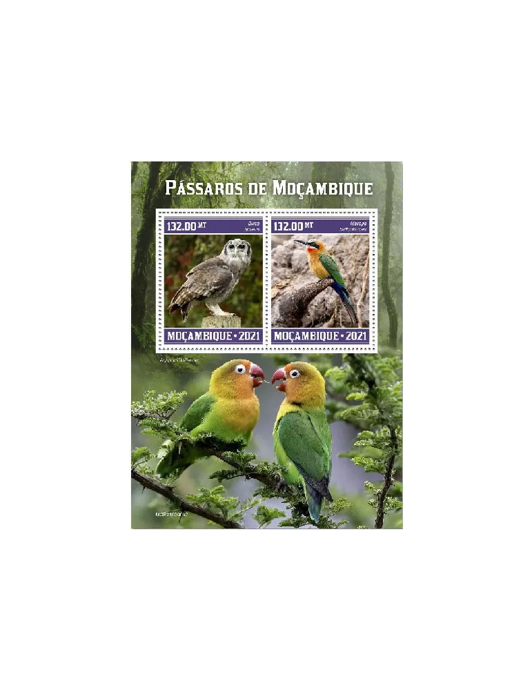 n° 9260/9261 - Timbre MOZAMBIQUE Poste