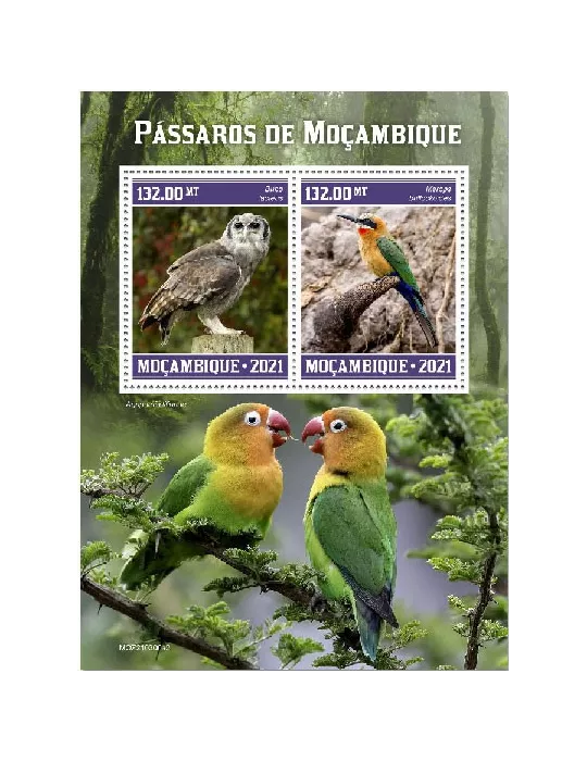 n° 9260/9261 - Timbre MOZAMBIQUE Poste