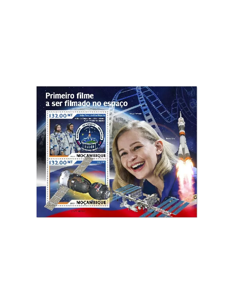 n° 9364/9365 - Timbre MOZAMBIQUE Poste