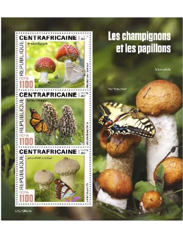 n° 8312/8314 - Timbre CENTRAFRIQUE Poste