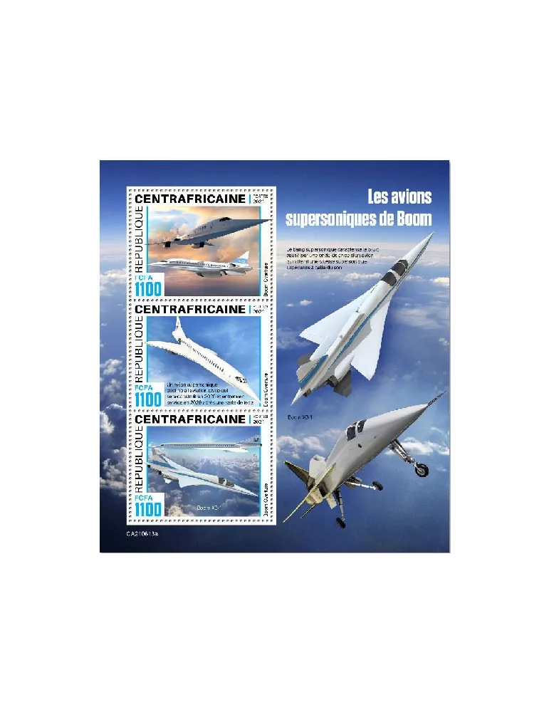 n° 8342/8344 - Timbre CENTRAFRIQUE Poste