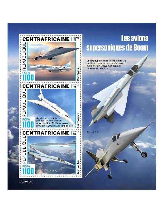 n° 8342/8344 - Timbre CENTRAFRIQUE Poste