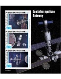 n° 8348/8350 - Timbre CENTRAFRIQUE Poste
