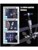 n° 8348/8350 - Timbre CENTRAFRIQUE Poste
