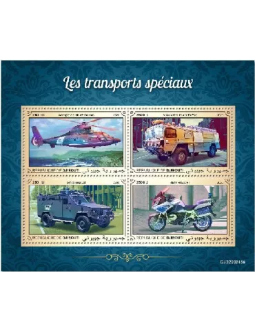 n° 3368BG/3368BK - Timbre DJIBOUTI Poste