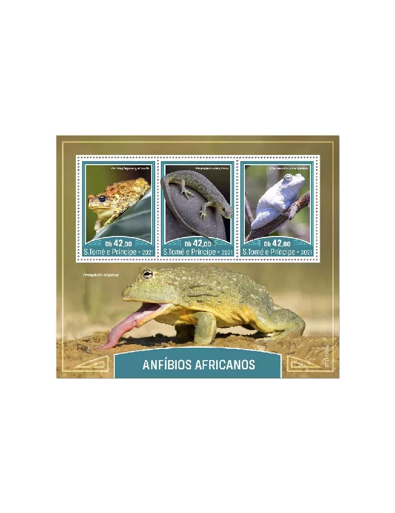 n° 8238/8240 - Timbre SAINT-THOMAS ET PRINCE Poste