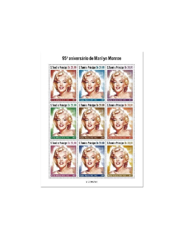 n° 8289/8297 - Timbre SAINT-THOMAS ET PRINCE Poste