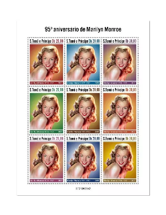 n° 8298/8306 - Timbre SAINT-THOMAS ET PRINCE Poste