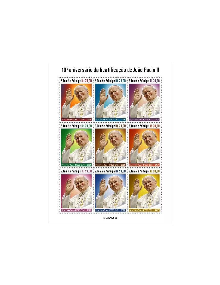 n° 8451/8459 - Timbre SAINT-THOMAS ET PRINCE Poste