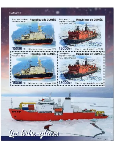 n° 10772/10773 - Timbre GUINEE Poste