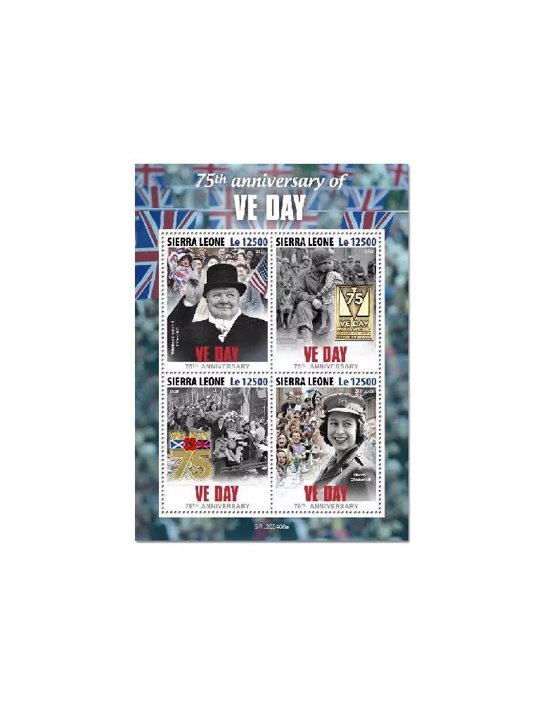 n° 9877/9880 - Timbre SIERRA LEONE Poste