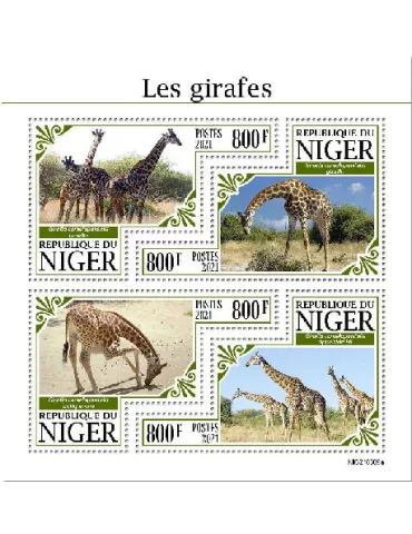 n° 6394/6397 - Timbre NIGER Poste