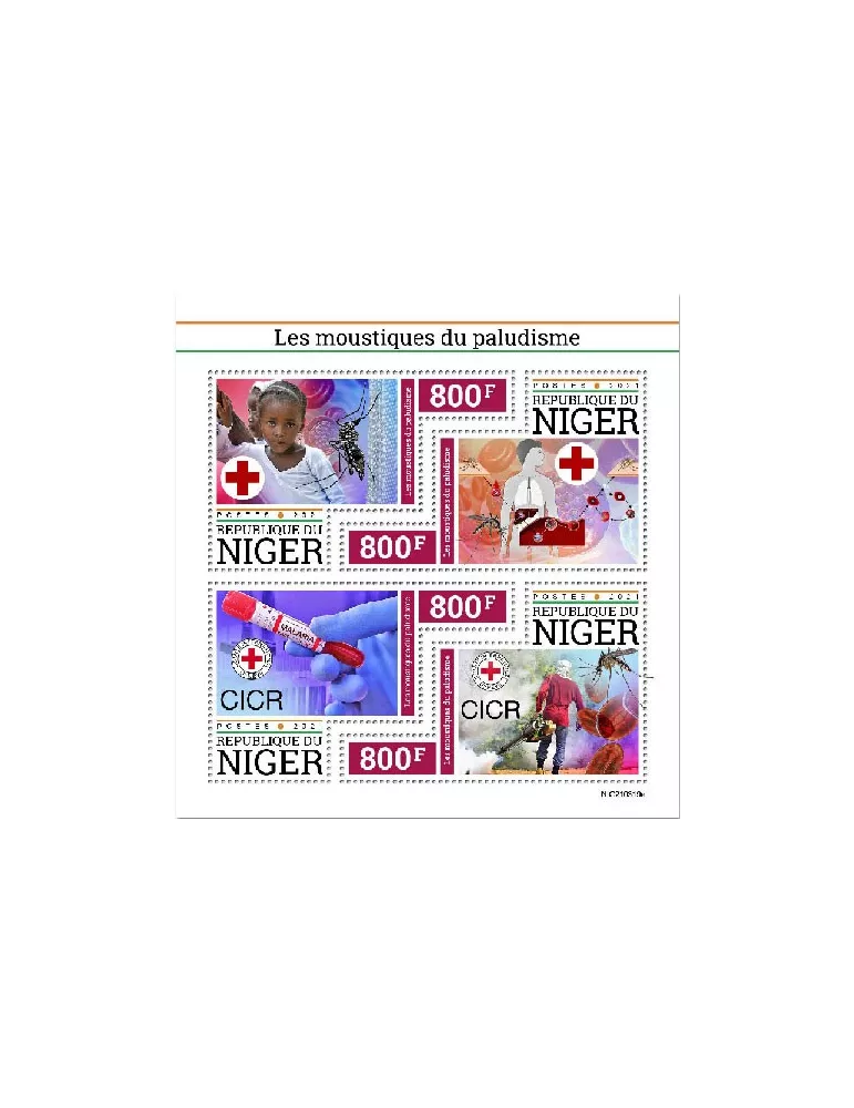 n° 6434/6437 - Timbre NIGER Poste