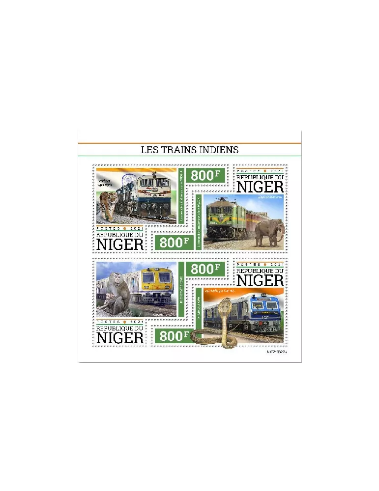 n° 6446/6449 - Timbre NIGER Poste