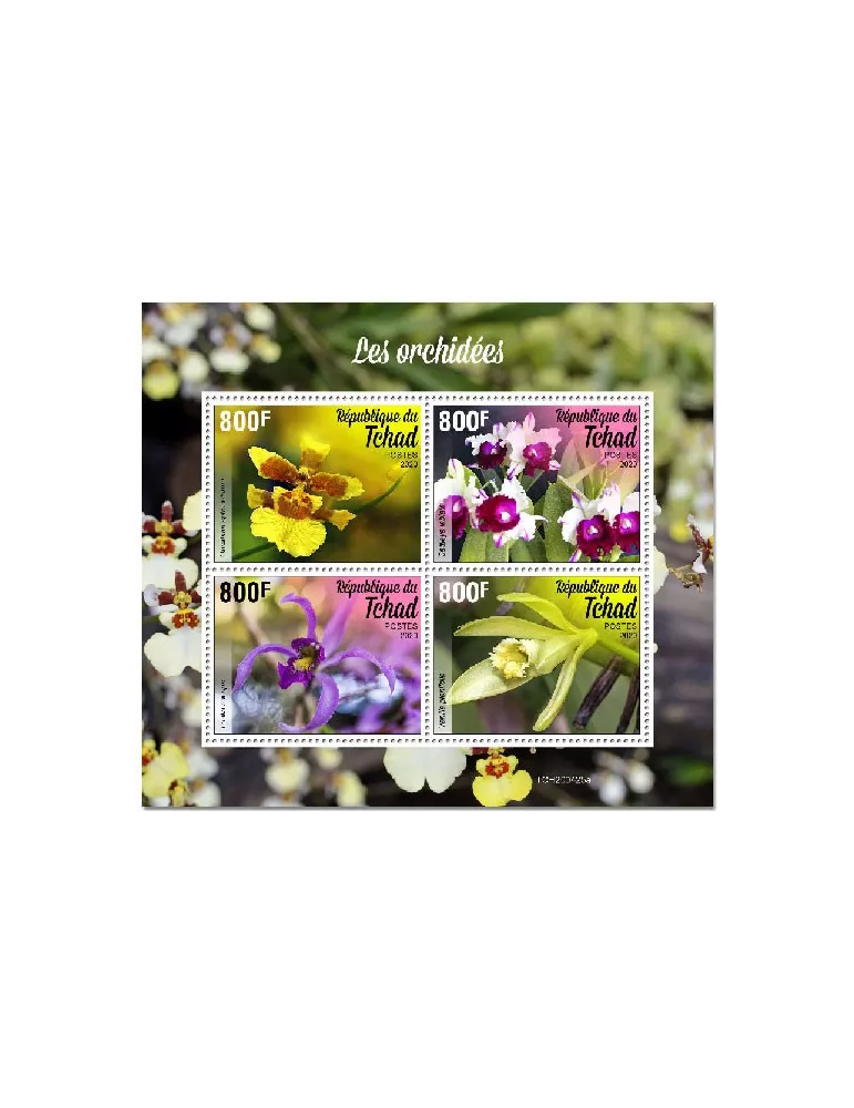 n° 2697/2700 - Timbre TCHAD Poste