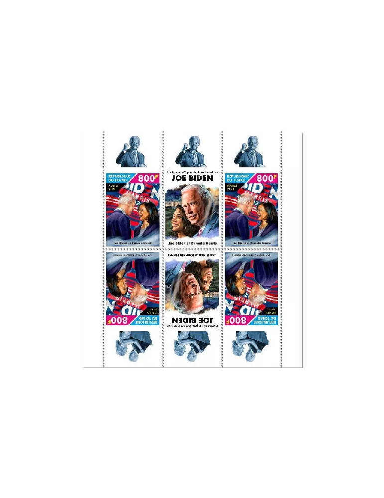 n° 2873/2880 - Timbre TCHAD Poste