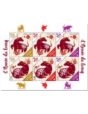 n° 3024/3029 - Timbre TCHAD Poste
