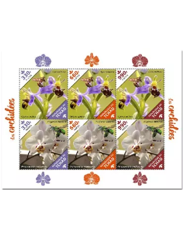 n° 3078/3083 - Timbre TCHAD Poste