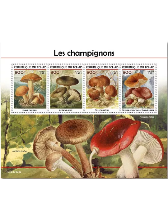 n° 3967/3970 - Timbre TCHAD Poste