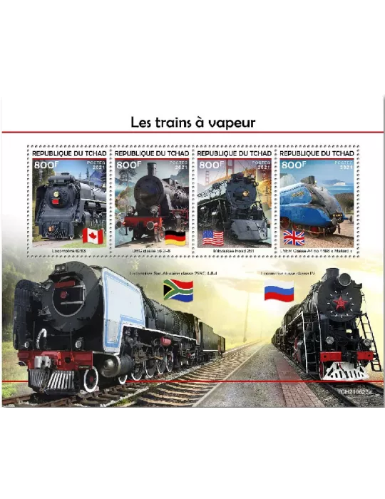 n° 4043/4046 - Timbre TCHAD Poste