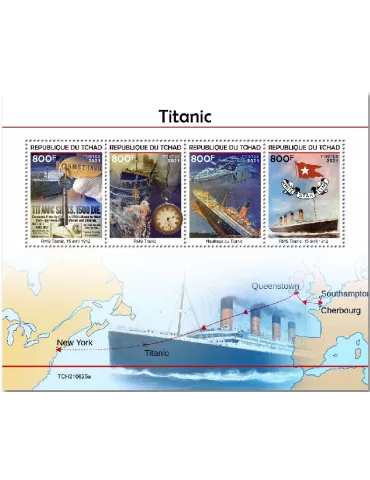 n° 4051/4054 - Timbre TCHAD Poste