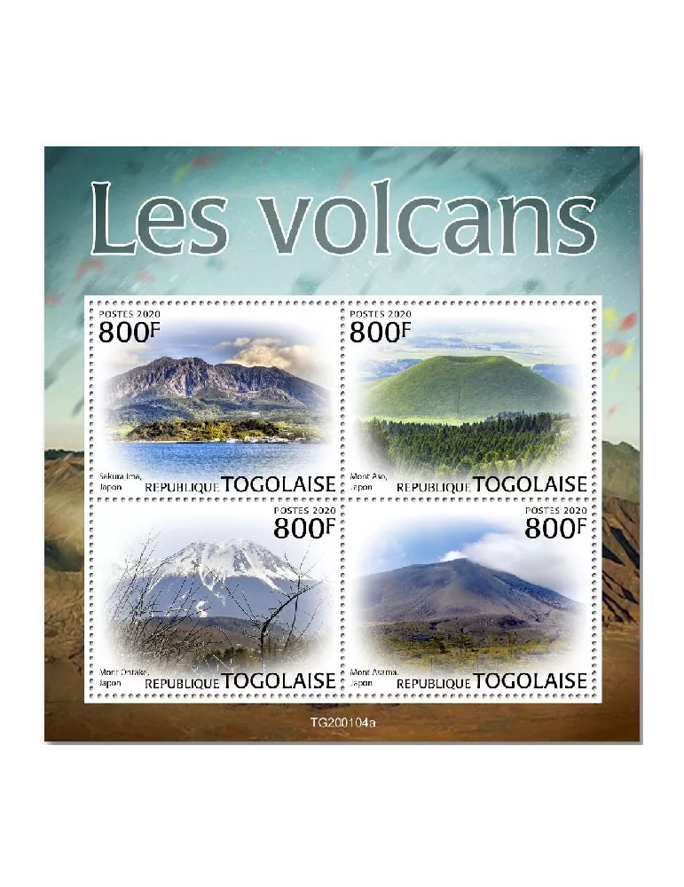 n° 7915/7918 - Timbre TOGO Poste