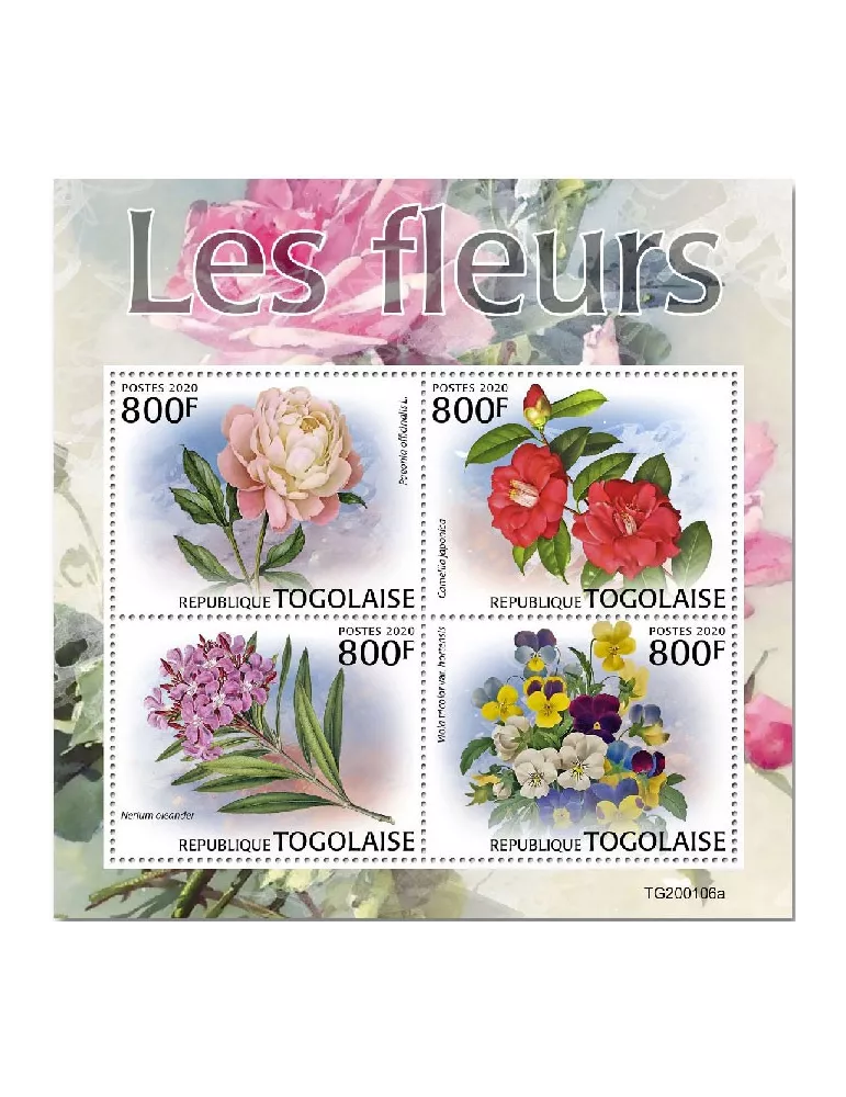 n° 7923/7926 - Timbre TOGO Poste