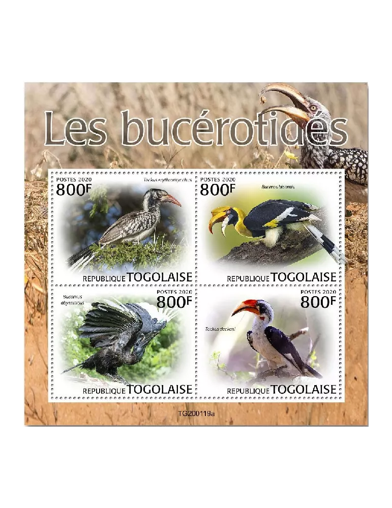 n° 7975/7978 - Timbre TOGO Poste
