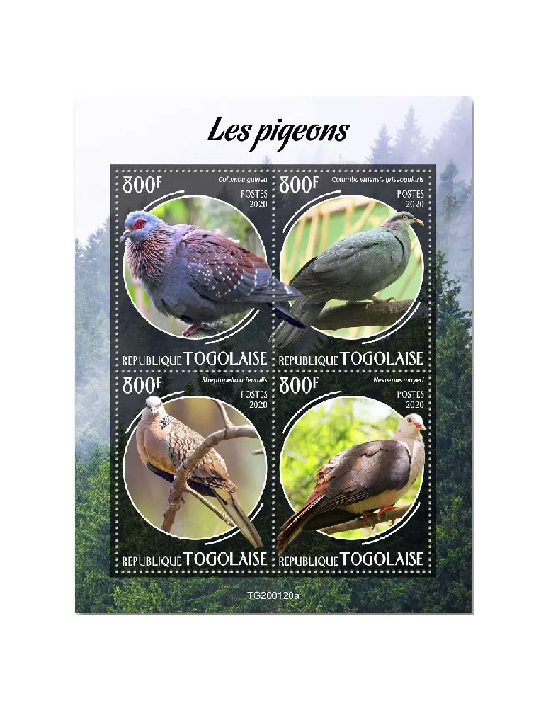 n° 7979/7982 - Timbre TOGO Poste