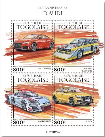 n° 8007/8010 - Timbre TOGO Poste