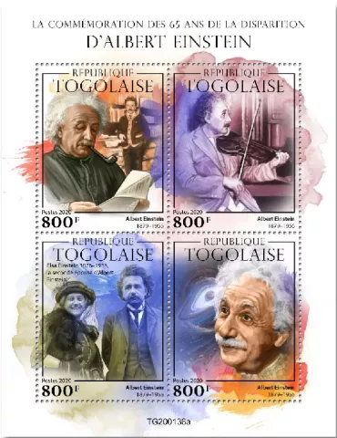 n° 8043/8046 - Timbre TOGO Poste