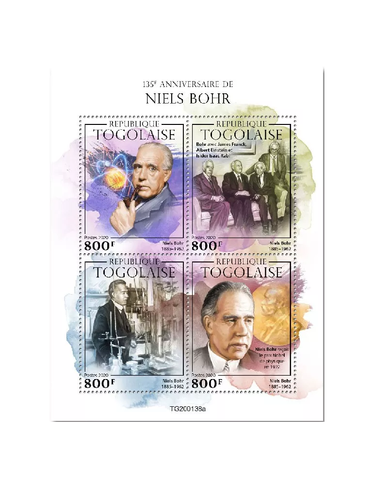 n° 8051/8054 - Timbre TOGO Poste