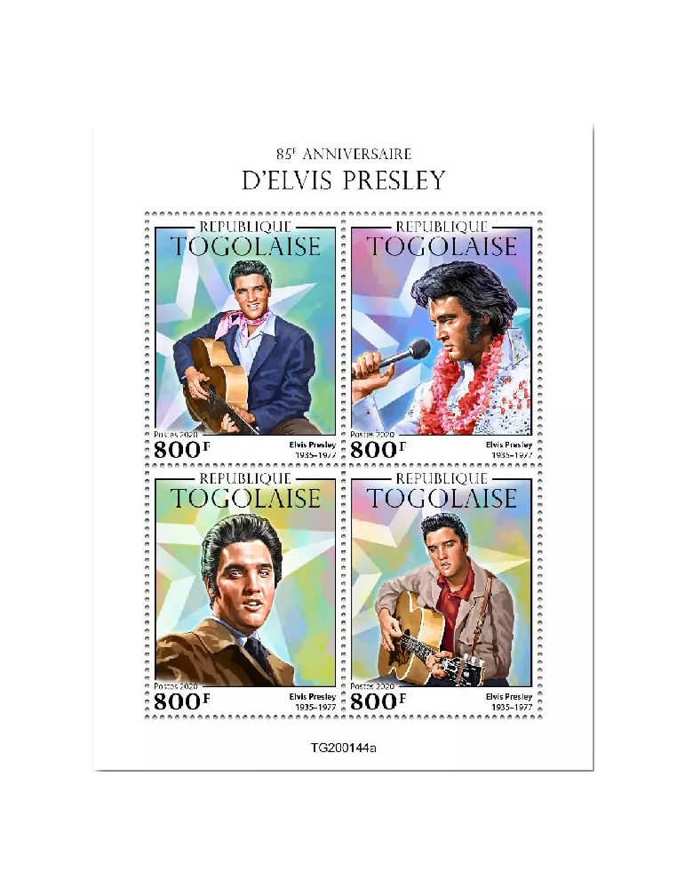 n° 8075/8078 - Timbre TOGO Poste