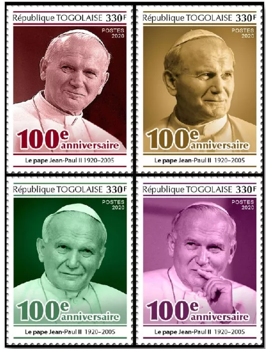 n° 8171/8174 - Timbre TOGO Poste