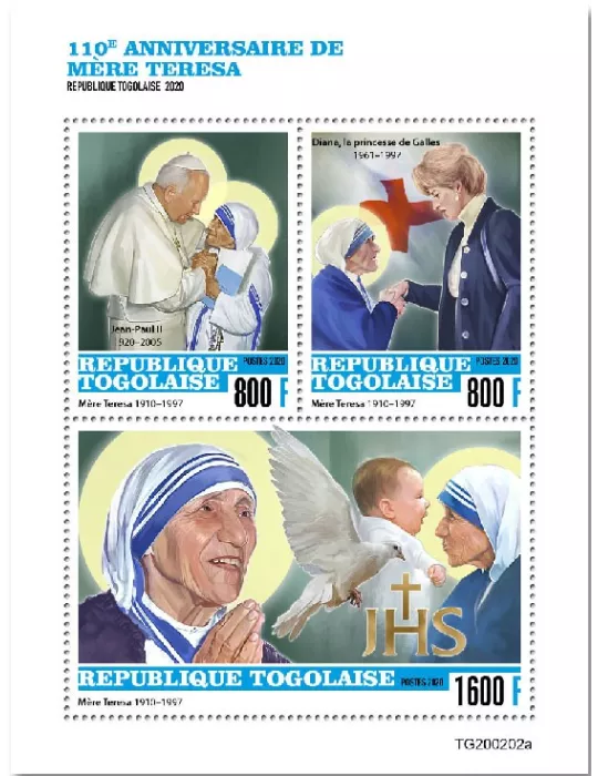 n° 8175/8177 - Timbre TOGO Poste