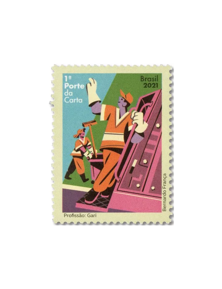n° 3887 - Timbre BRESIL Poste